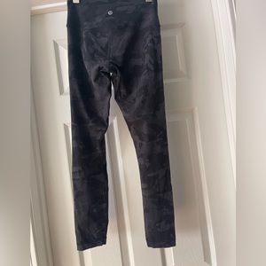Lululemon camo align leggings, size 4